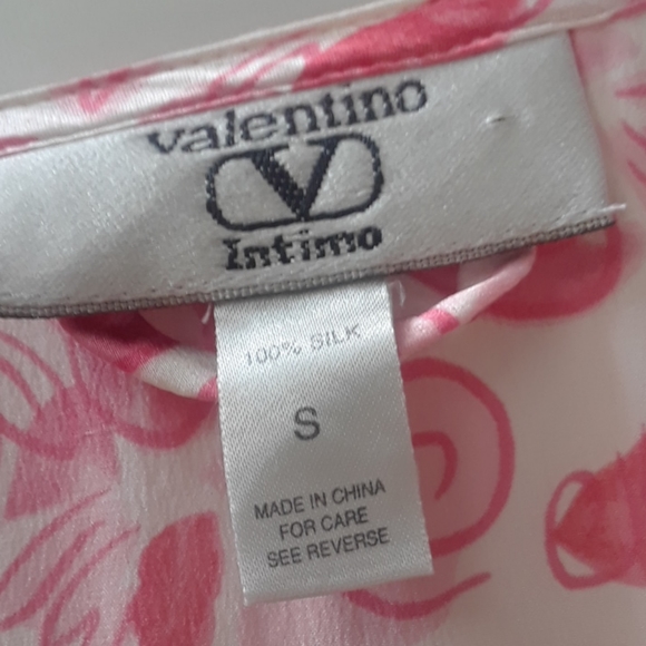 VALENTINO INTIMO SILK ROBE..SMALL - Picture 6 of 6